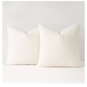 Elegant Cream Throw Pillow Covers